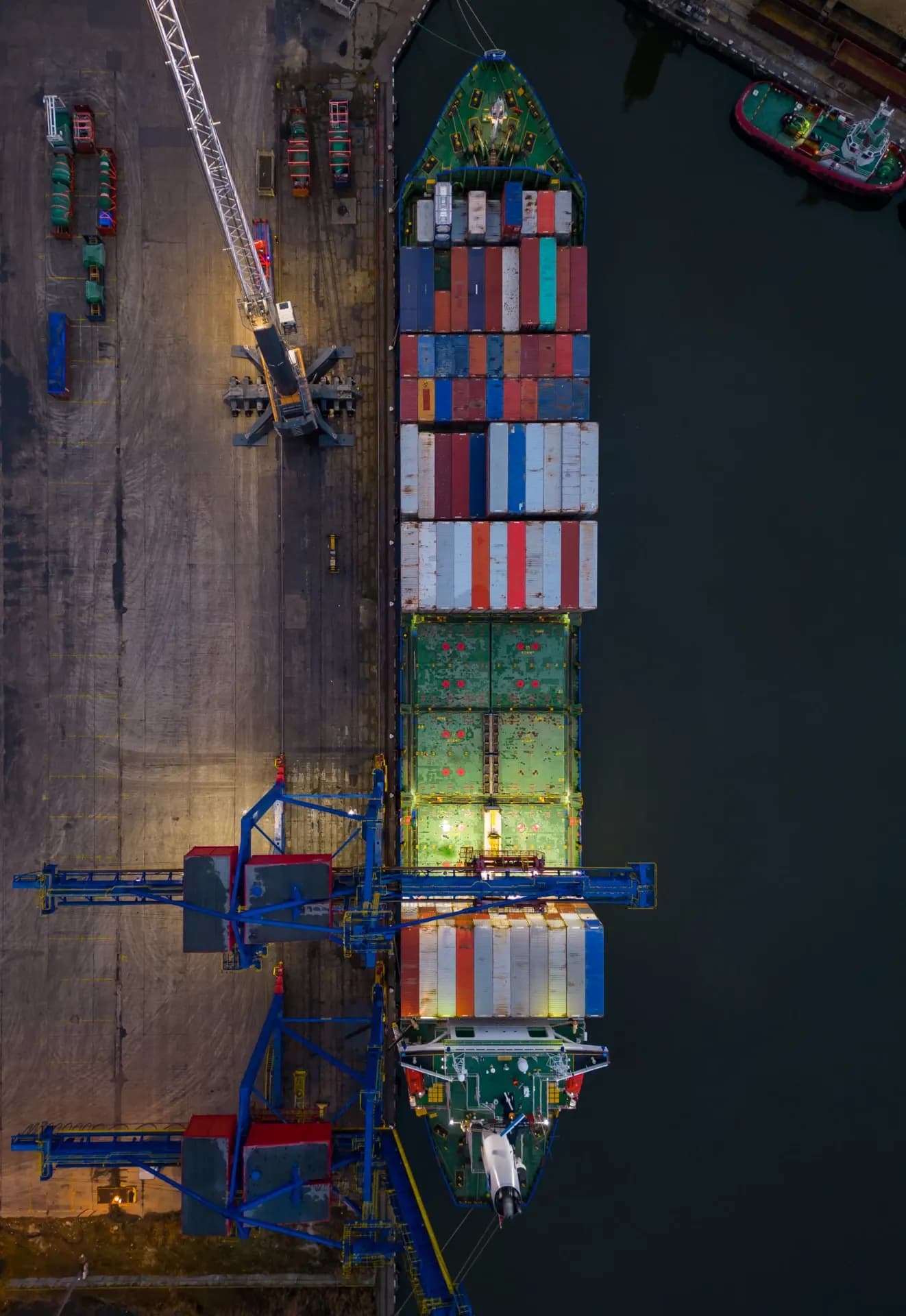 Vessel operating in northern waters, illustrating Arctic naval activity