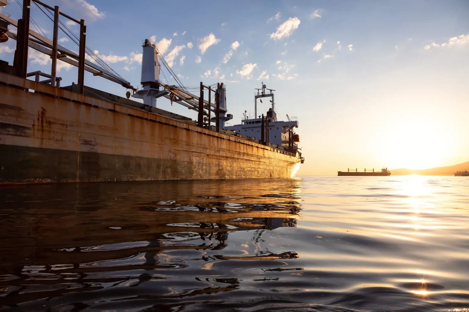 Ships being dismantled at a recycling yard, illustrating ship recycling capacity
