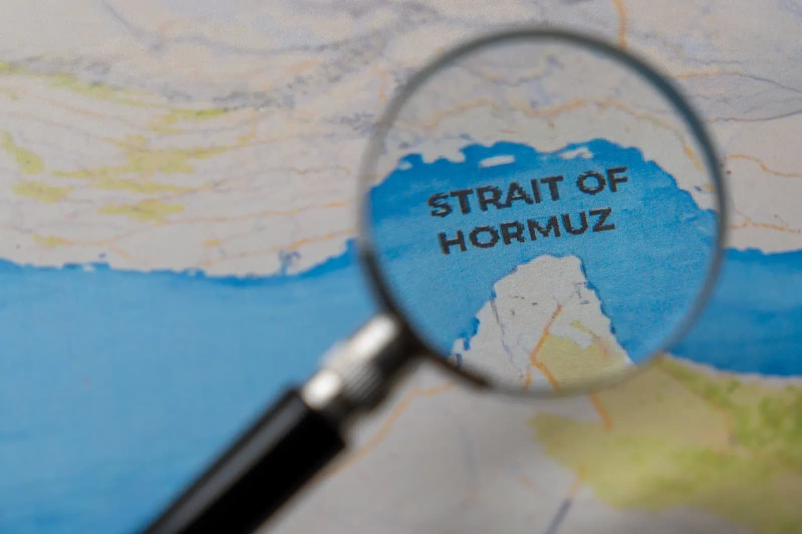 Tanker traffic in the Strait of Hormuz