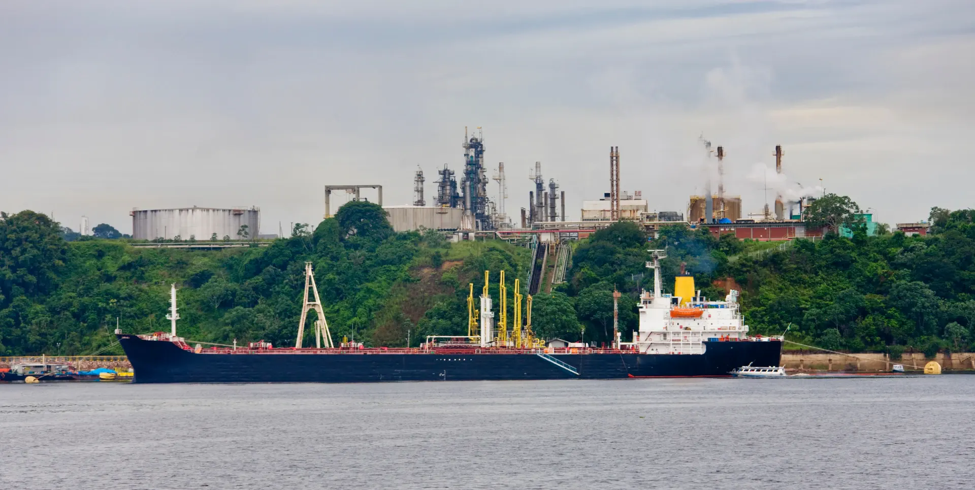The harbour at Manaus on the Amazon river in Brazil