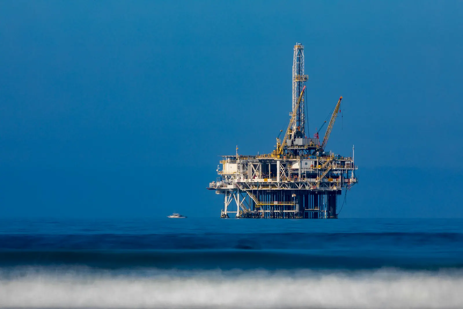 Floating production vessel offshore
